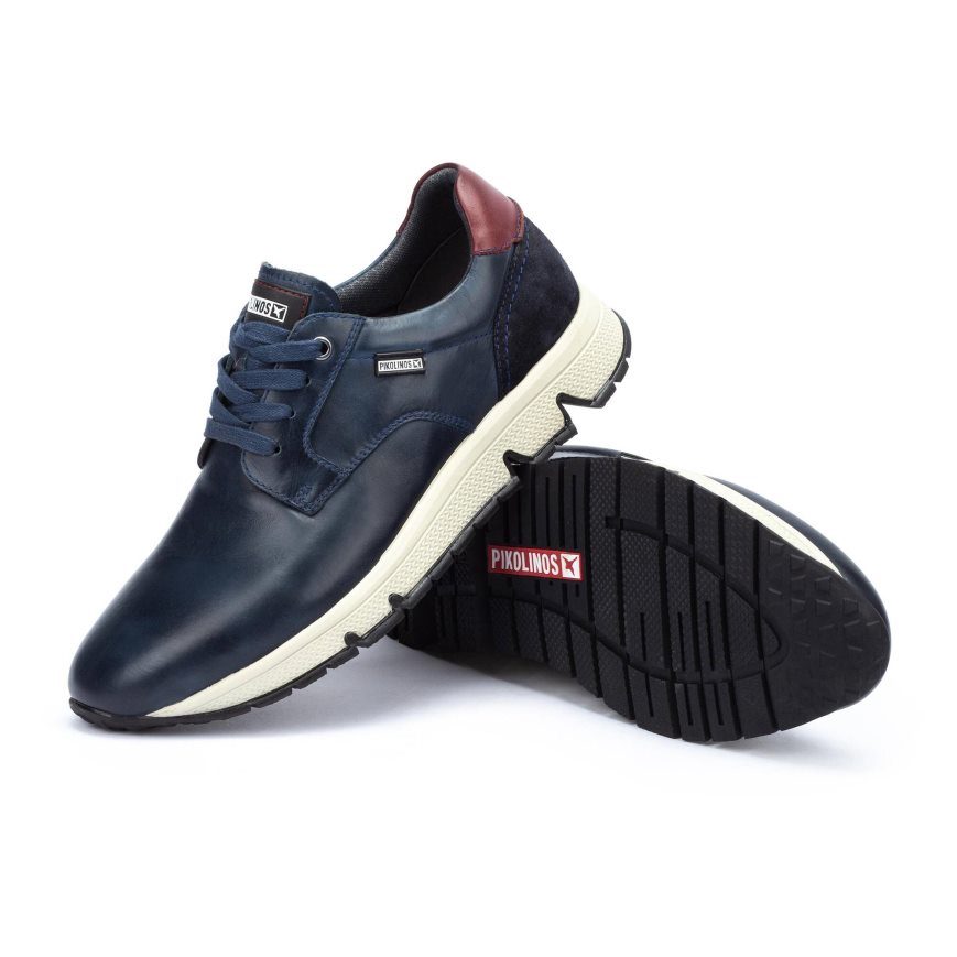 Pikolinos FERROL Scarpe Da Ginnastica Uomo Blu | IT 91830ITS